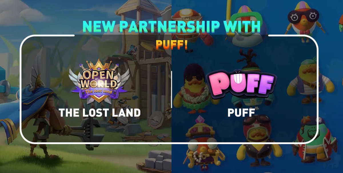 🥳Welcome <a href="/Puffverse/">Puffverse</a>to to become our new partner.

💗@Puffverse: A dreamland Metaverse with a comprehensive ecosystem.

🔗Web: puffverse.pro