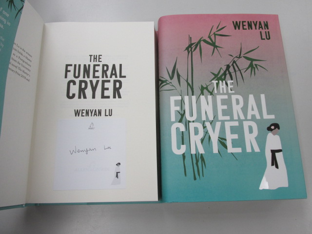 We have #signed copies of the #TheFuneralCryer by @wenyan_lu in #Haverfordwest #Pembrokeshire 
@AtlanticBooks @Indies_Alliance