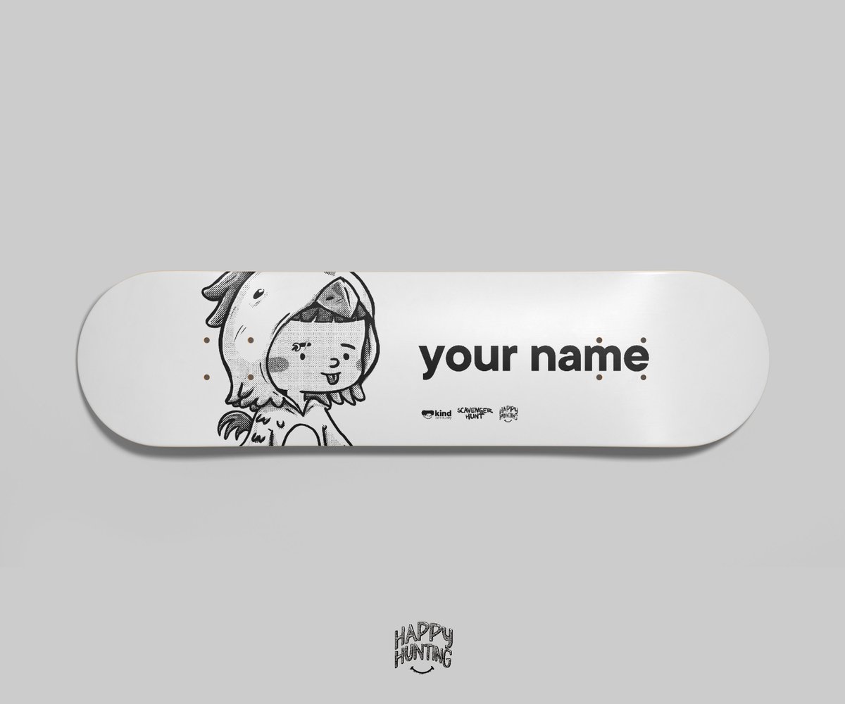 kindkrew_'s tweet photo. As part of the @humankindArt #happyHunt, we're giving away 3 prizes for the top 3 participants w/ the most points. Each correct answer = 1pt.
But you gotta find where these q's and riddles are 👀

1st: Custom Kind Skateboard Deck
2nd: Scavenger Hunt Tee
3rd: Event Poster 

GL ✌🏽 https://t.co/92XCtsj3KS