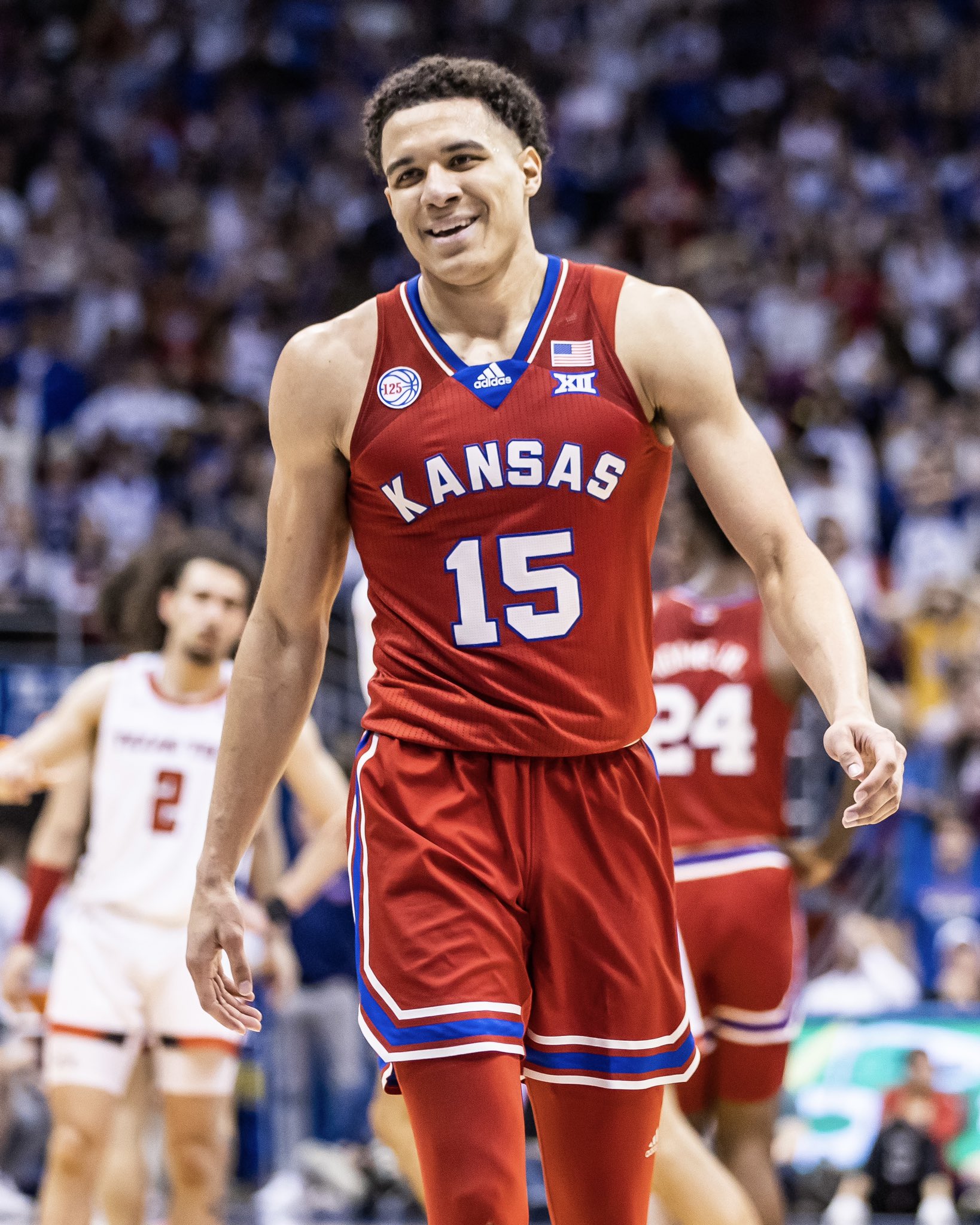 Kansas Jayhawks red jersey