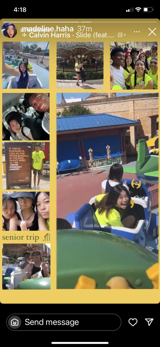 Recapturing Senior Trip <a href="/thsorchestra/">THS Orchestra</a> <a href="/THS_Tigers/">Travis High School</a> <a href="/thsProGrad2023/">TravisProGrad2023</a> #SixFlagsFiestaTexas #SixFlagsMemories