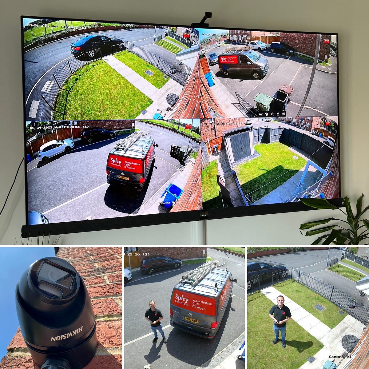 CCTV system installed in Oldham. Message us if you want a quote for your business or home.

#alarmsystem #hikvision #cctv #spicysupport #doorentrysystem #colorvu #itsupport #itsupportservices #itsupportspecialist #wirelessalarm #ajax #securitylight #videodoorbell