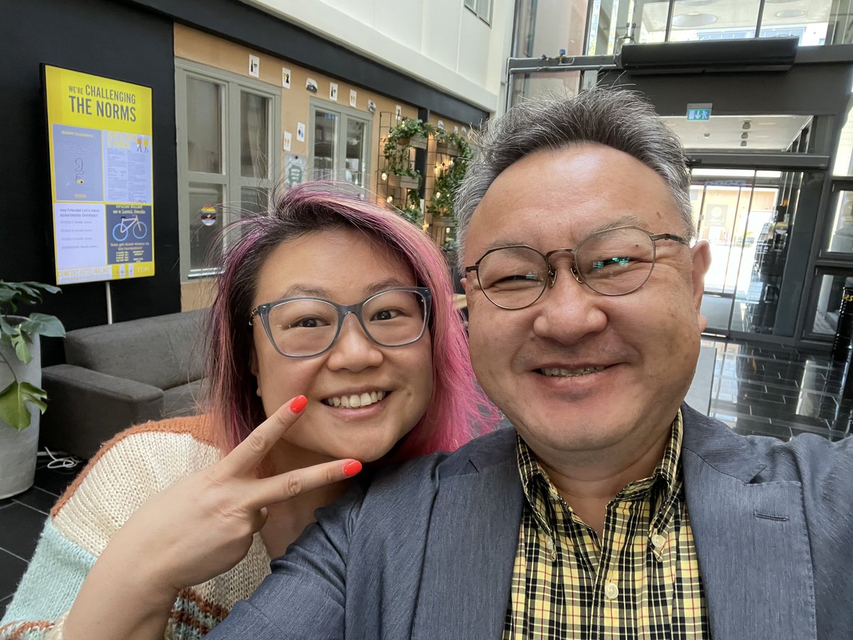 yosp's tweet photo. Having fun meeting with developers and publishers at Nordic Games 2023 https://t.co/zWgIPkJTZn