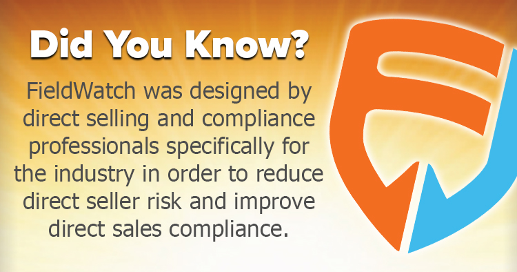 Here's a little something you may not know about FieldWatch and why it's considered the best compliance monitoring platform in the direct selling industry. #Compliance #directselling