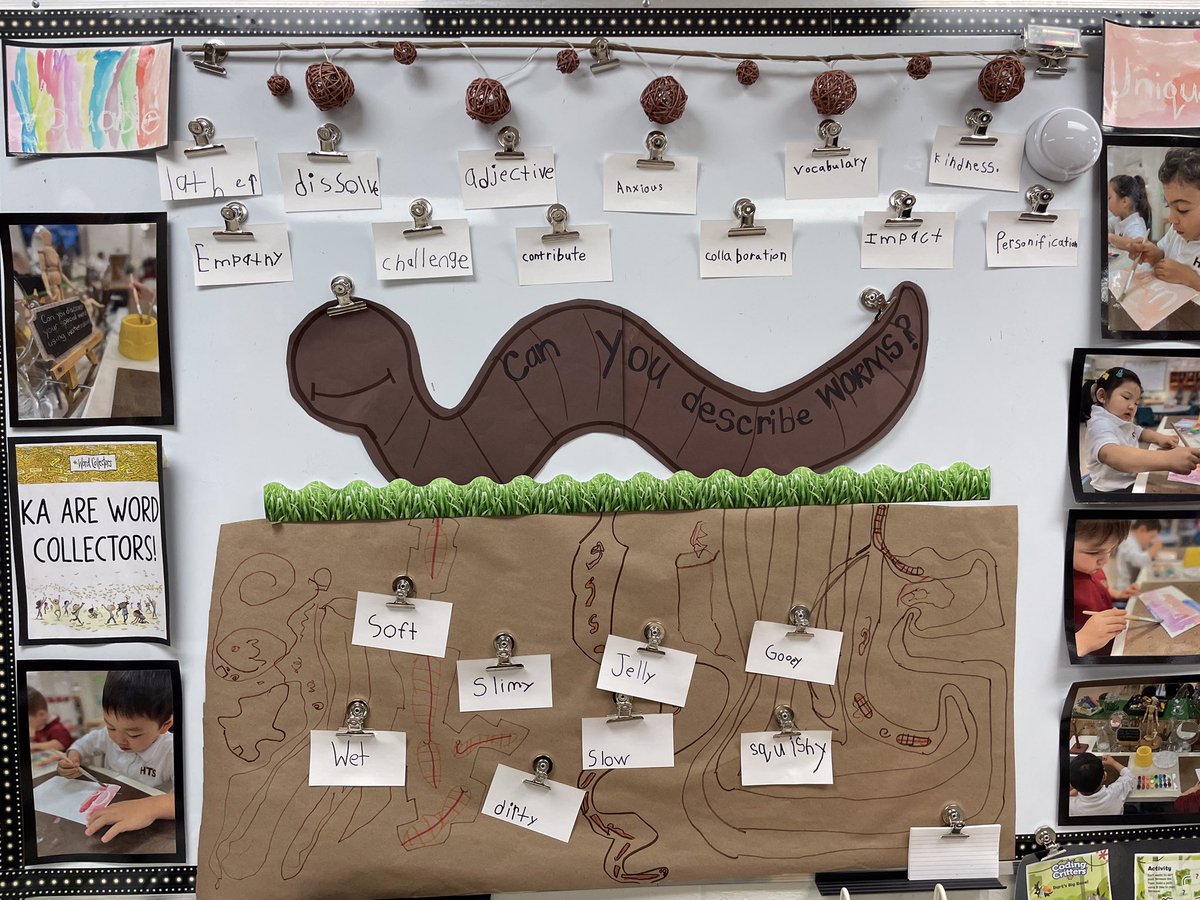 HTS_Kindies's tweet photo. Ask us about our collecting words &amp; documenting our plant growth for our spring inquiry.🔎📝🪱🪴  #worminquiry #plantinquiry #wonders #BetterTogether❤️ @ConnieRanieri @HTSRichmondHill https://t.co/10cgMRwwr0