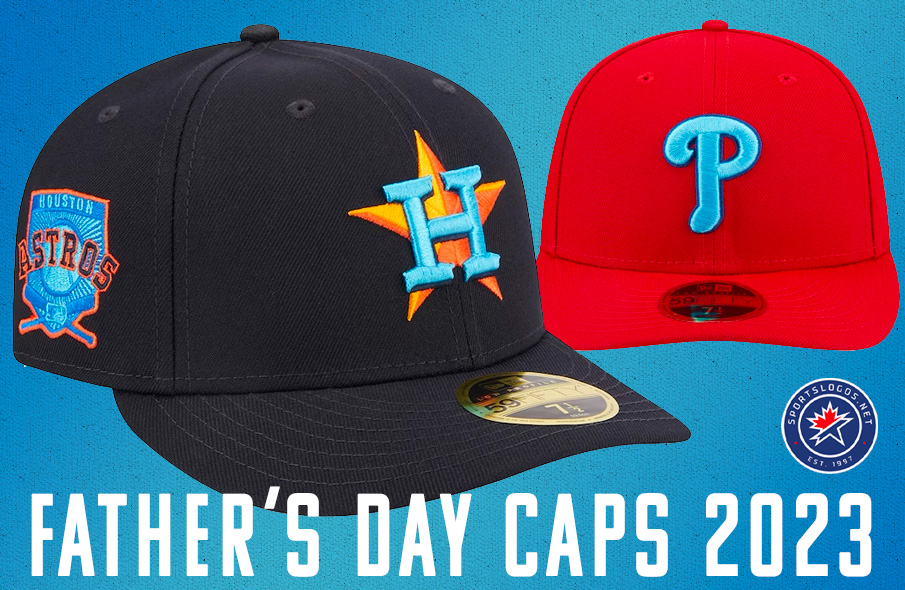 Chris Creamer  SportsLogos.Net on X: MLB releases the 2023 Father's Day  cap design. All clubs will wear their special cap on-field for games played  on Sunday, June 18th. Details, pics, where