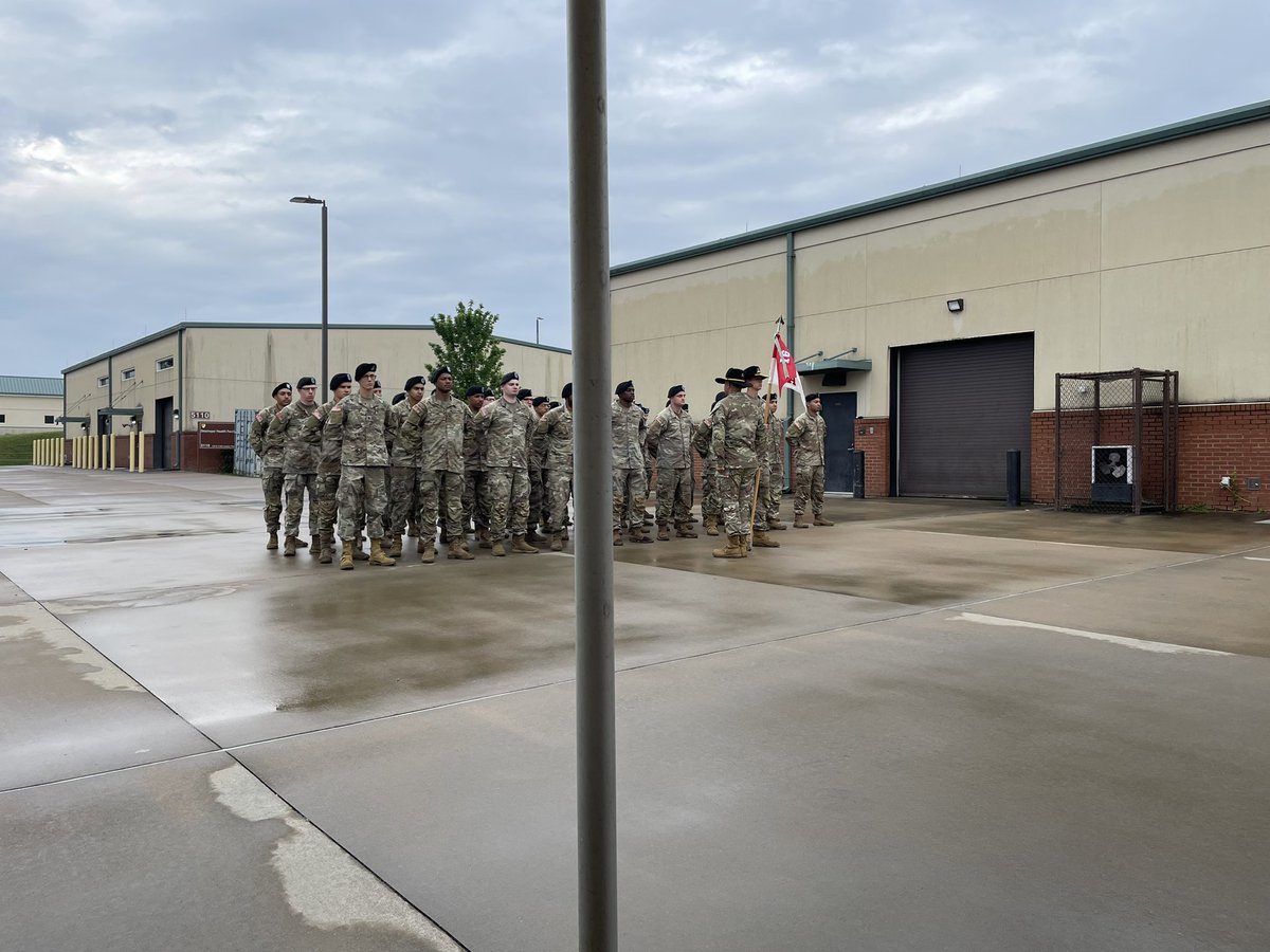 Congratulations CPT Olk on a successful time as the Troop Commander of Anvil Troop, and best of luck in your future endeavors. Welcome CPT Zimmerman, and get ready to enjoy the best job in the Army leading a Cavalry Troop. #BeAllYouCanBe