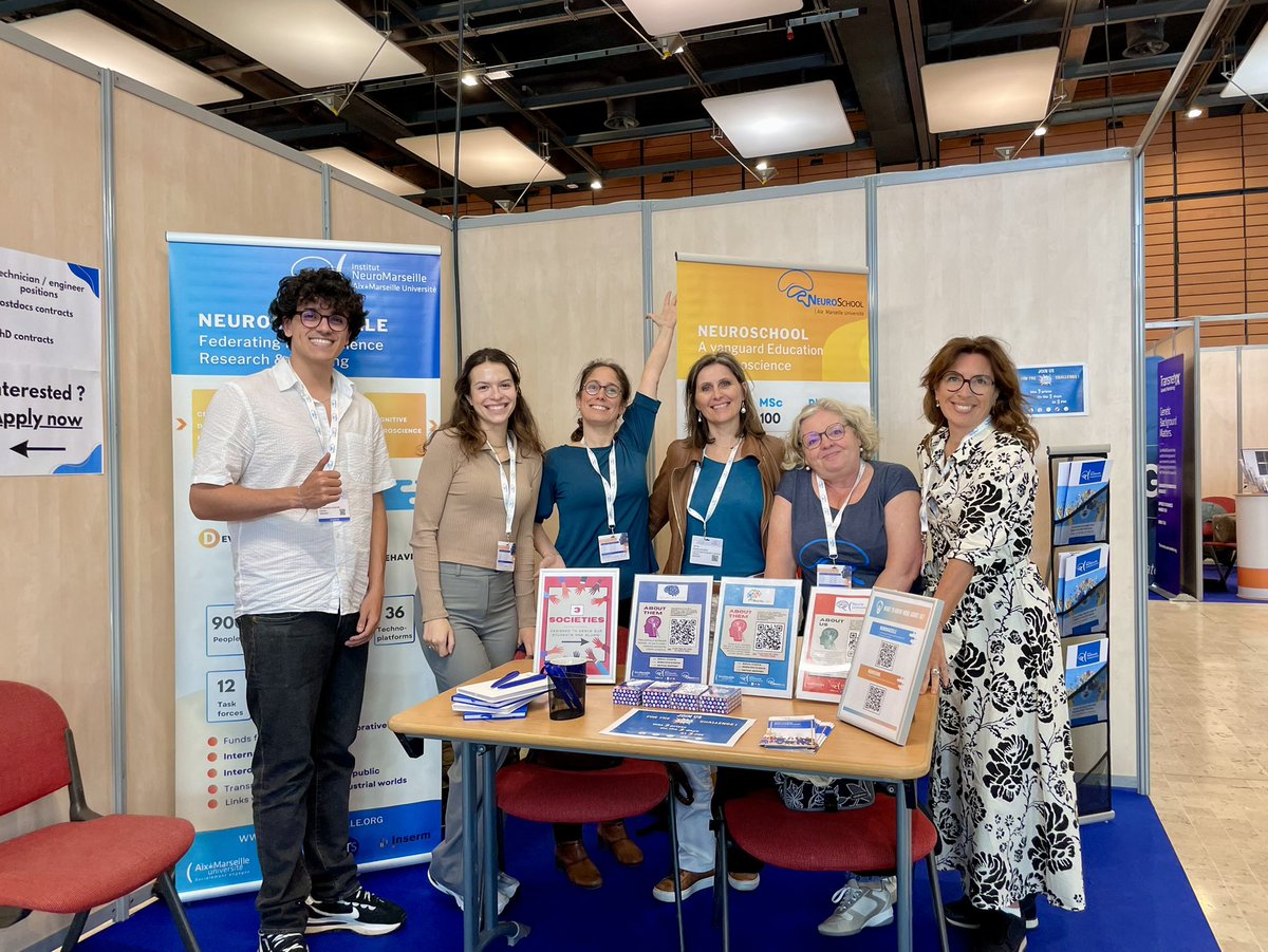 Nous sommes ravis de vous retrouver à l’occasion de #NeuroFrance2023 ! 🧠Venez découvrir notre stand avec de nombreuses activités 🎉

@univamu