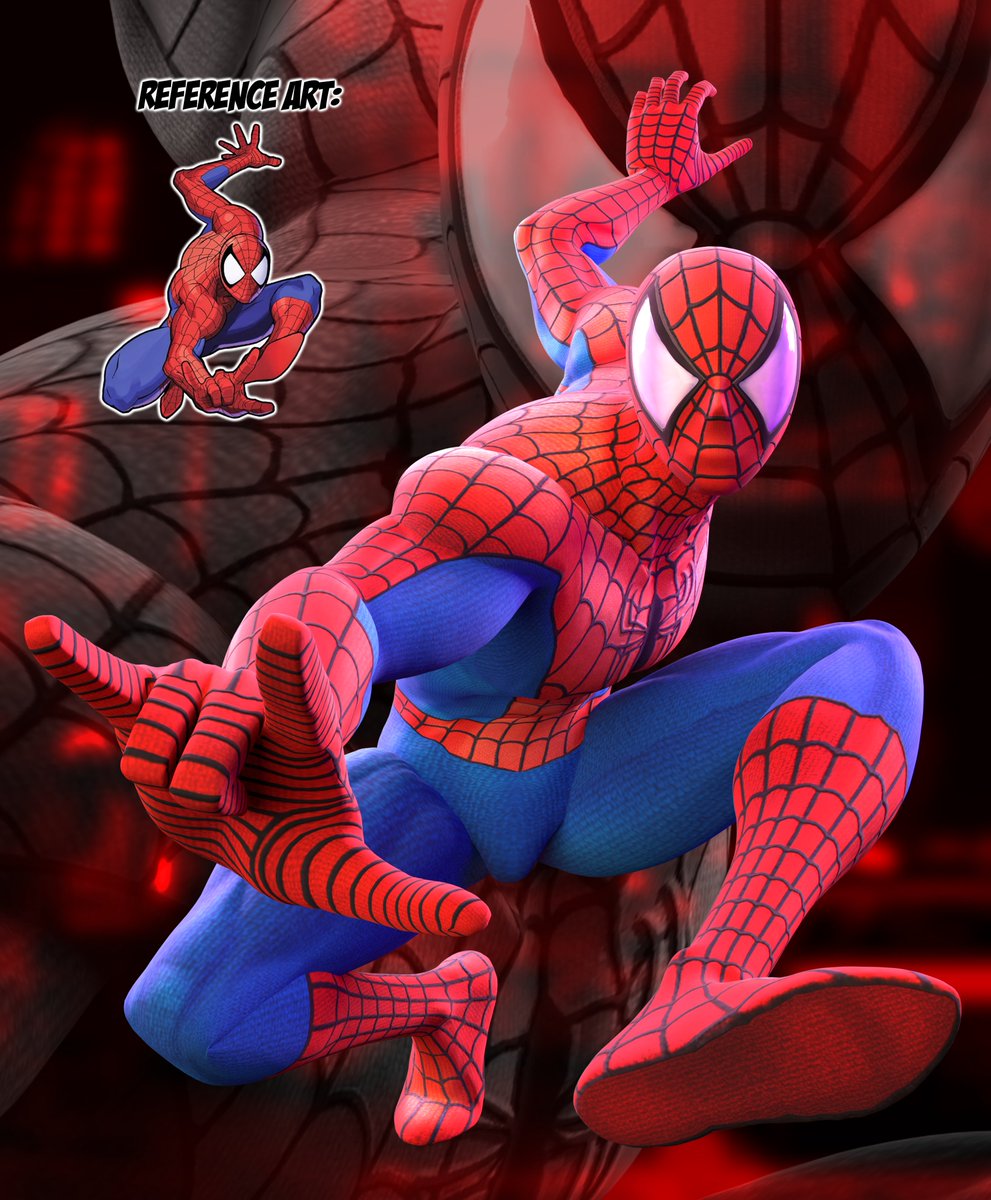 I recreated one of Spider-Man's artworks from Marvel Superheroes VS Street Fighter with his Ultimate Marvel vs Capcom 3 model! I really like how the lighting came out on this one!

Model Source: deviantart.com/jsrremix/art/U…

DA Link: deviantart.com/megamario2001/…

#SpiderMan #MarvelVSCapcom