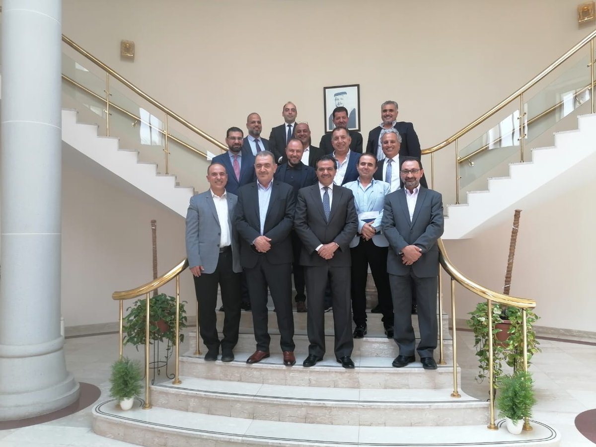 JorEmbOM's tweet photo. سعادة السفير أمجد القهيوي يرعى اليوم في مقر السفارة اجتماع عدد من رجال الأعمال الأردنيين المقيمين في سلطنة عُمان  وذلك في إطار متابعة برامج لجنة رجال الأعمال وخططها المستقبلية والتي سبق وتم تأسيسها تحت مظلة النادي الاجتماعي للجالية الأردنية في السلطنة https://t.co/Jpa4Cf4VE8
