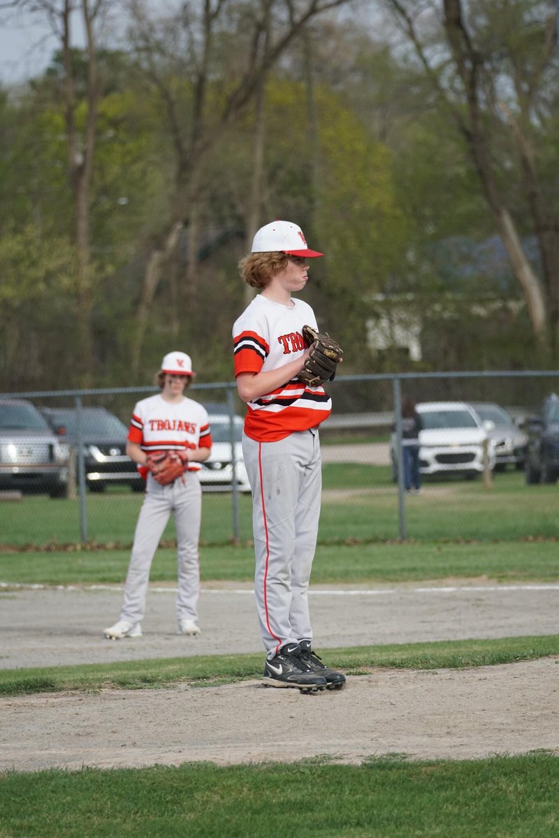 Middle School ends the season on a high note finishing 9-1-1 with a 6-2 W over Plymouth Christian Academy. 

Nolan Collins named player of the game! 
5.0IP 4H 2R 1BB 12K

#TrojanPride #TrojanBaseball