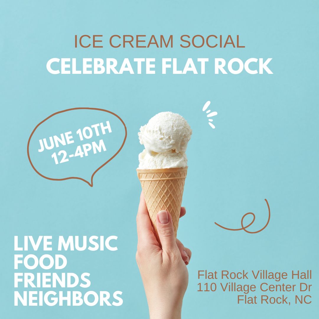 GregSellsMore's tweet photo. 📣 Join us for Celebrate Flat Rock! Ice Cream Social! 🍦🌟🎶 Live music, hot dogs, FREE ICE CREAM! 🎉 No pets allowed. But wait... 🐐 Pet the adorable Carl Sandburg Goats! 🐾❤️ Spread the word! #CelebrateFlatRock #IceCreamSocial #FamilyFun #FreeIceCream #PetTheGoats #FlatRockNC https://t.co/WsGBcg7En8