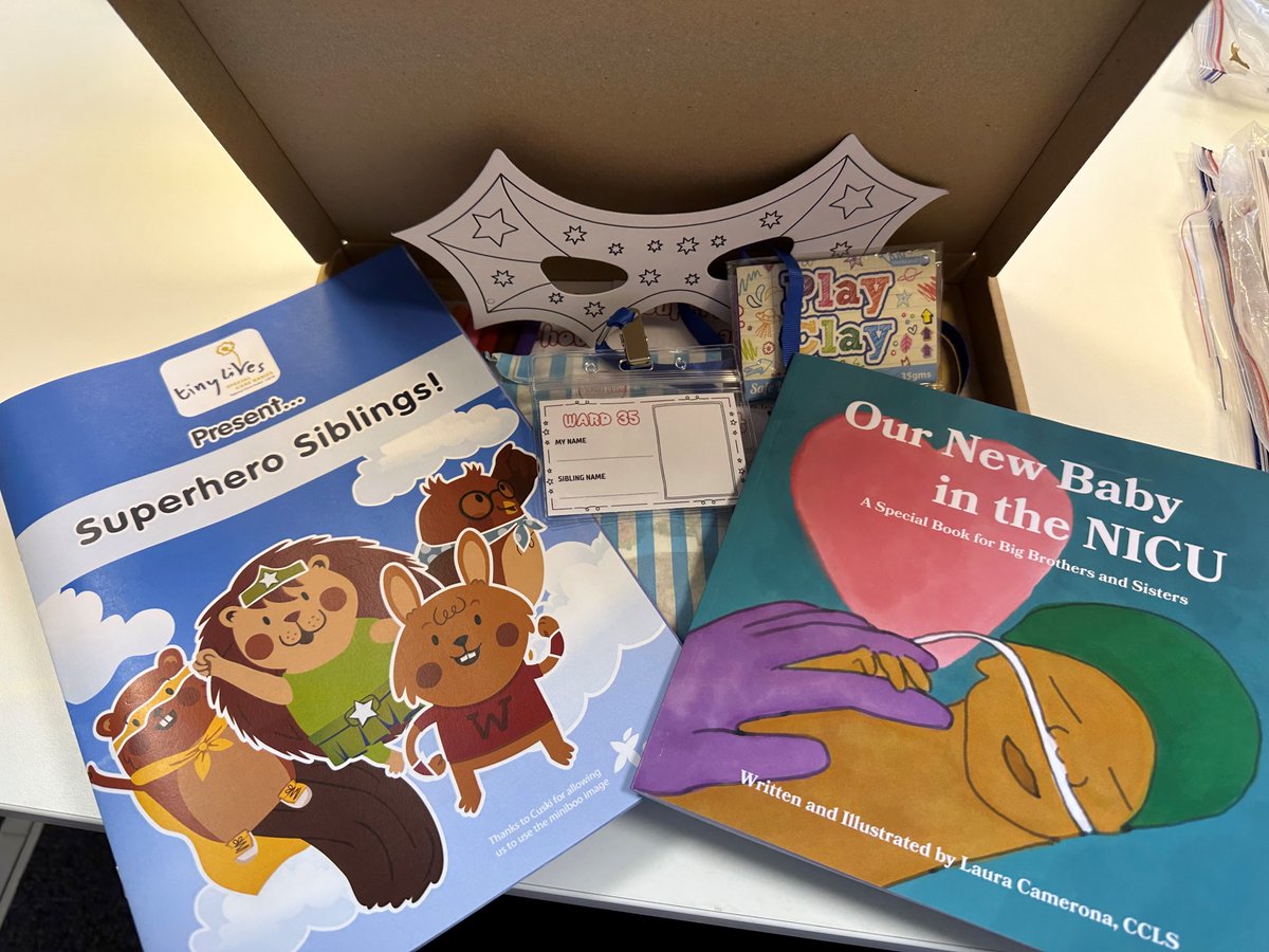We've recently updated our Sibling Bags, adding in a new book and a lovely activity booklet! Siblings also receive a fantastic craft box put together by ARTventurers 🎨

We'll be rolling out the new bags soon and we can't wait to see how creative the siblings get!