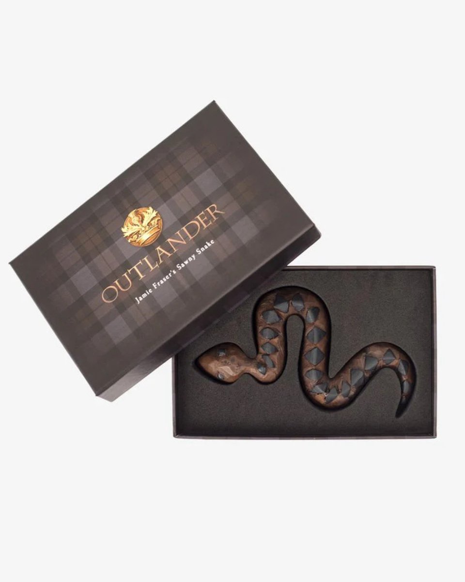 If you don't have one of these little guys in your sporran, are you even a Heughan Heughligan? 😉 

abbyshot.com/en-ca/products…

#Outlander #JamieFraser #SamHeughan #HeughanHeughligan #Sporran #Sawny #Snake #Collectible #Gift