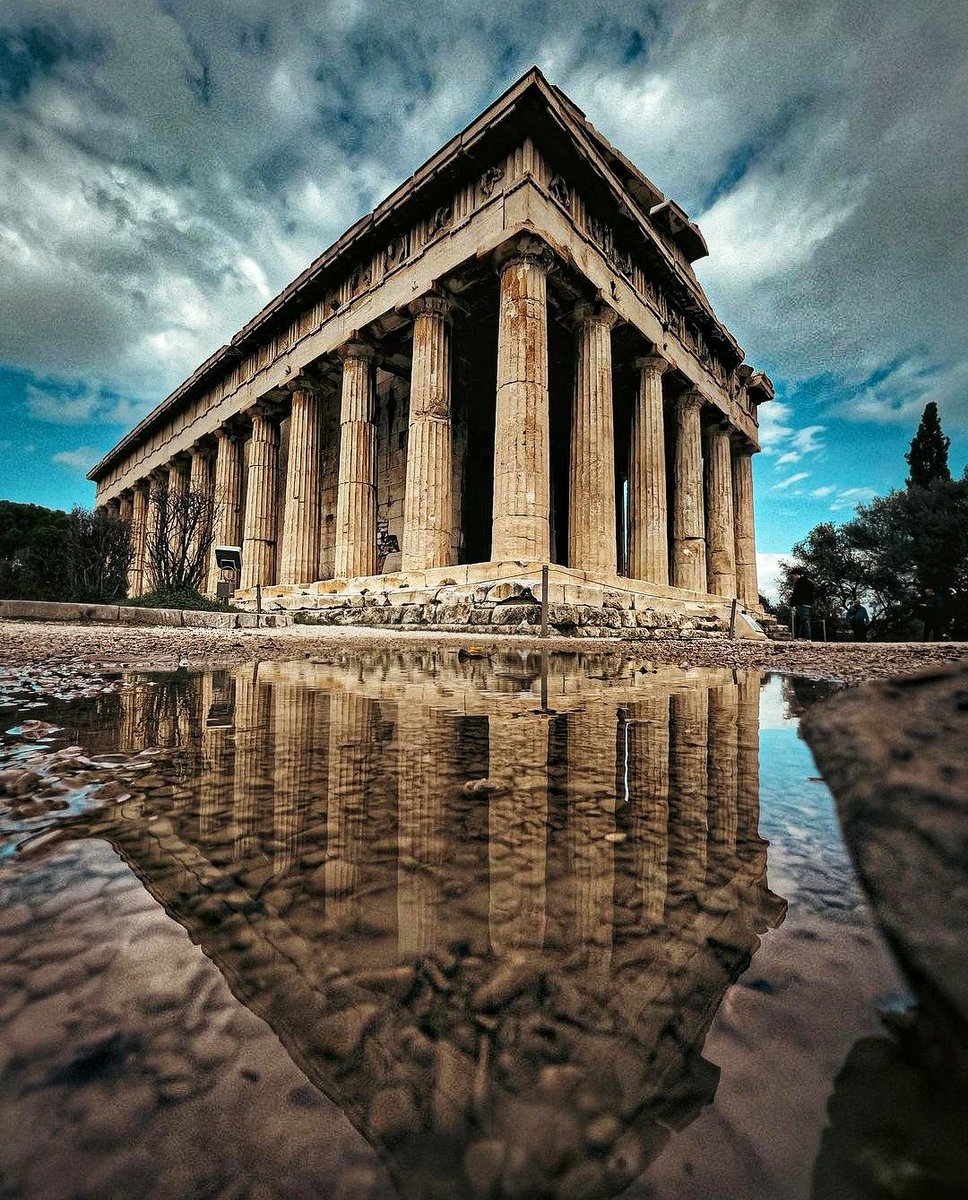 ArysPan's tweet photo. Temple of Hephaestus, Ancient Agora of Athens https://t.co/oQ98KRnMG6