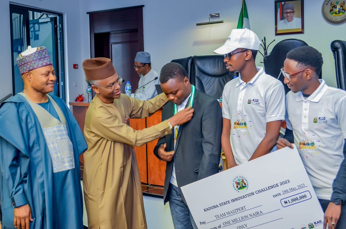 KAD ICT HUB on Twitter: "H.E. @GovKaduna @elrufai , H.E Deputy Gov