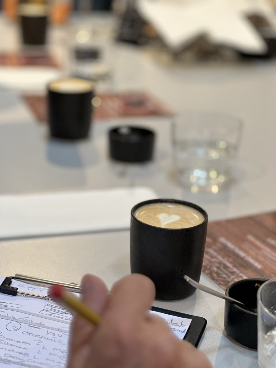 perkeecoffee's tweet photo. Delicate flavours and beautiful drinks, a great round from Hanna #BMBC23 #PerkeeCoffee #BaristaChampionship https://t.co/JcodTXNG8A
