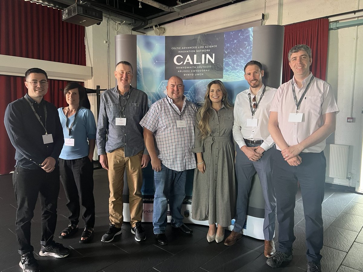 A great morning in sunny Swansea today for the closing celebrations of <a href="/CALIN_LifeSci/">CALIN</a> @CALINCardiffUn1 It has been a pleasure working with this fantastic team of researchers on a project to develop a preventative and treatment inhaler for viruses