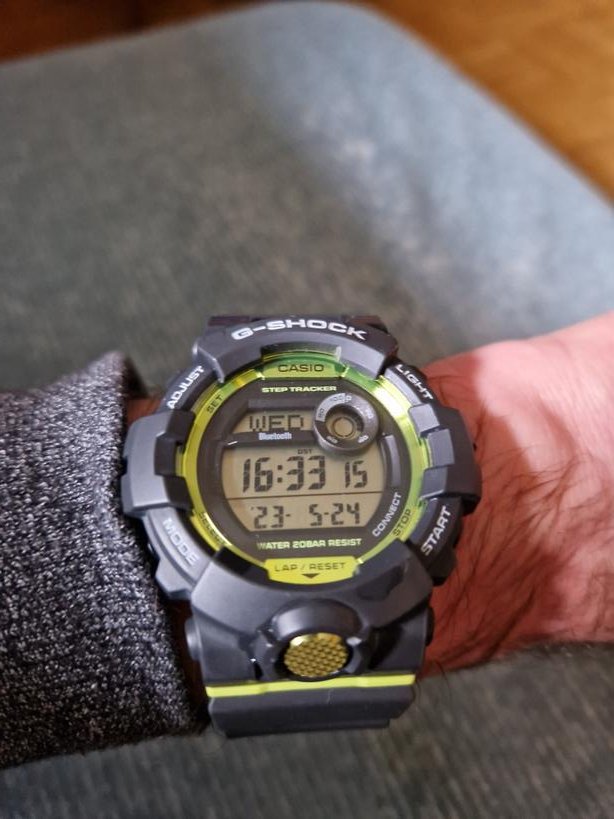 Francescociani5's tweet photo. E dopo un po' di tempo torno ad indossare un #GSHOCK 😁 https://t.co/h94NKtbSP9