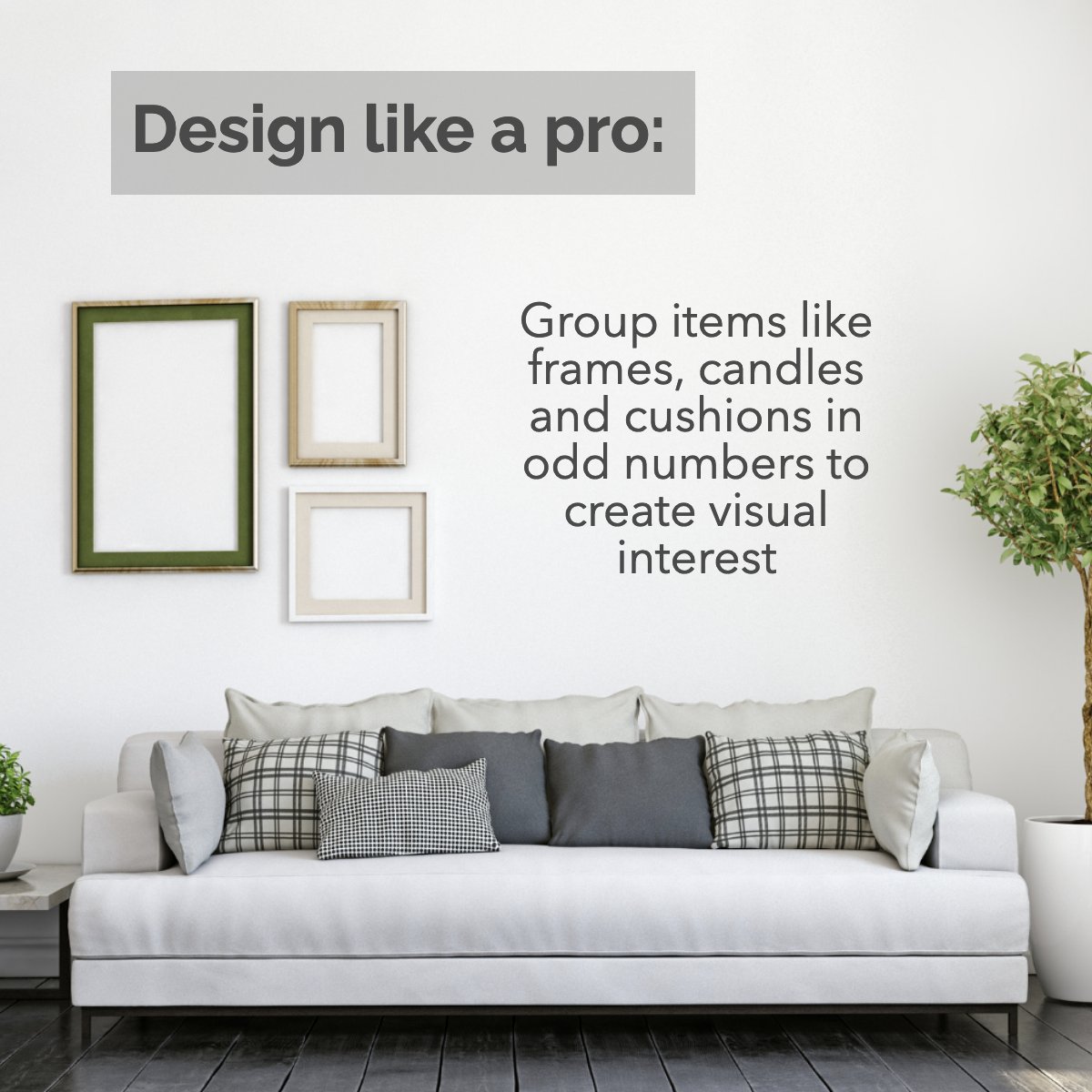 NickSundahl's tweet photo. Why do things look better in odd numbers?
An odd number of details is more effective at capturing your gaze. 🛋️🖼️
#desinglikeapro #homedecor #oddnumbers #visualinterest #interiordesign
#mnrealtor #aktahomes #twincitiesrealestate https://t.co/74WLi296ki