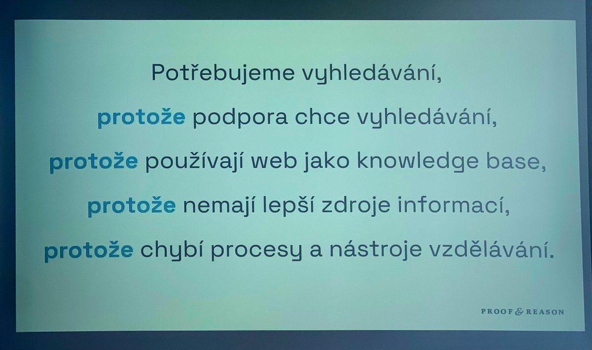 Perfektní ukázka toho, jak funguje metoda "5 Whys" v praxi od <a href="/jan_junek/">Jan Junek</a> na #x4b2023.