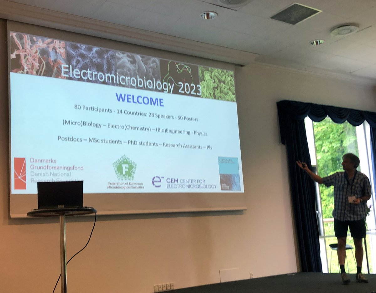 Center for Electromicrobiology tweet media