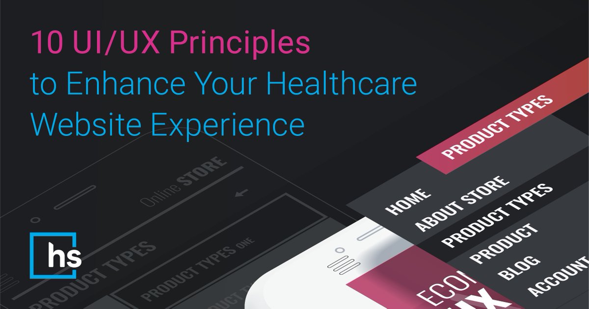 HCSuccess's tweet image. Get the 10 must-know UI/UX principles that will enhance your healthcare website experience and boost your business hubs.ly/Q01QVBN_0
#healthcaremarketing #uiux #uiuxprinciples