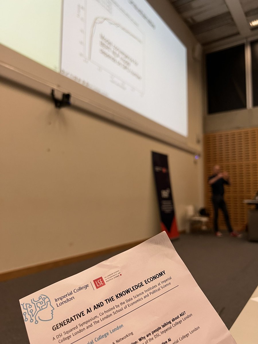 Kenneth Benoit (@kenbenoit) on Twitter photo What a brilliant and eye-opening presentation today by <a href="/ppietzuch/">Peter Pietzuch</a> about How do we Scale Large Language Models, at the #DSISquared Symposium on Generative AI and the Knowledge Economy by <a href="/ImperialDSI/">Imperial DSI</a> and <a href="/LSEDataScience/">LSE Data Science Institute</a>
#datascience #ai #generativeai What a brilliant and eye-opening presentation today by <a href="/ppietzuch/">Peter Pietzuch</a> about How do we Scale Large Language Models, at the #DSISquared Symposium on Generative AI and the Knowledge Economy by <a href="/ImperialDSI/">Imperial DSI</a> and <a href="/LSEDataScience/">LSE Data Science Institute</a>
#datascience #ai #generativeai