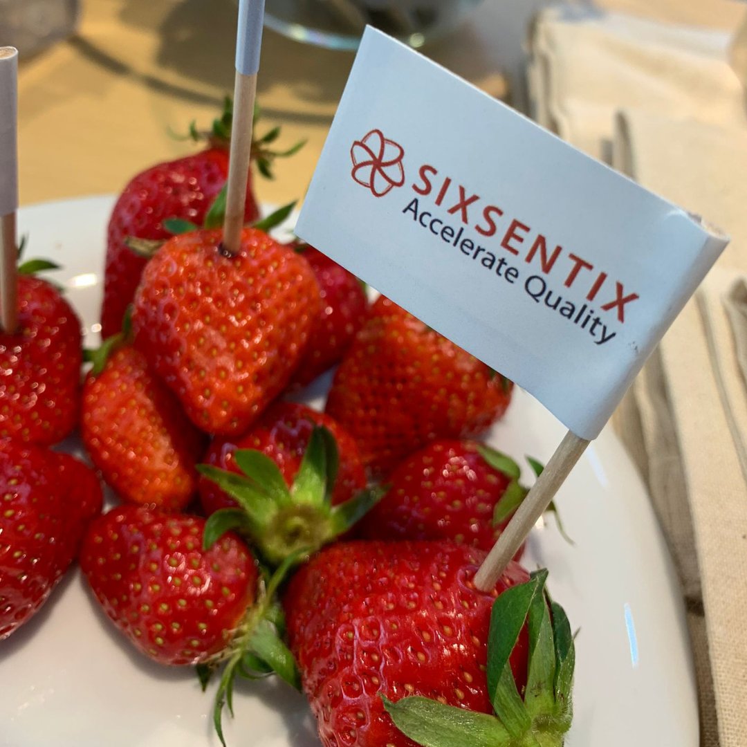 Sixsentix's tweet photo. The first day of #GermanTestingDay was a great success! Our team made valuable connections, and Daniel's workshop sparked many engaging discussions. Join us at our booth to discover how we can transform your testing process. Come hear our innovative solutions and meet our experts https://t.co/d0DnU4mkk8