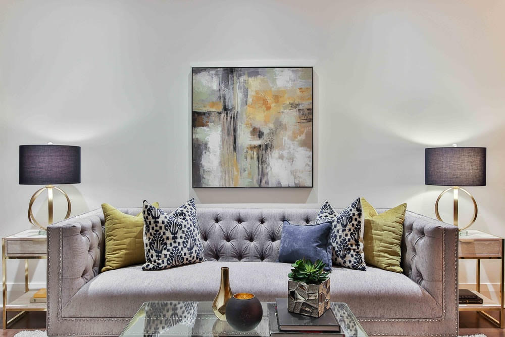 This is lovely living room Feng Shui. However, there is one missing element.  Which one is it?

Post a comment and Suzee will be back to post hers.