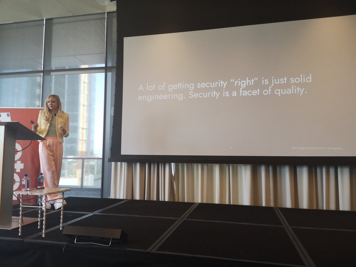GarthGilmour's tweet image. Security is a facet of quality. #GOTOchgo