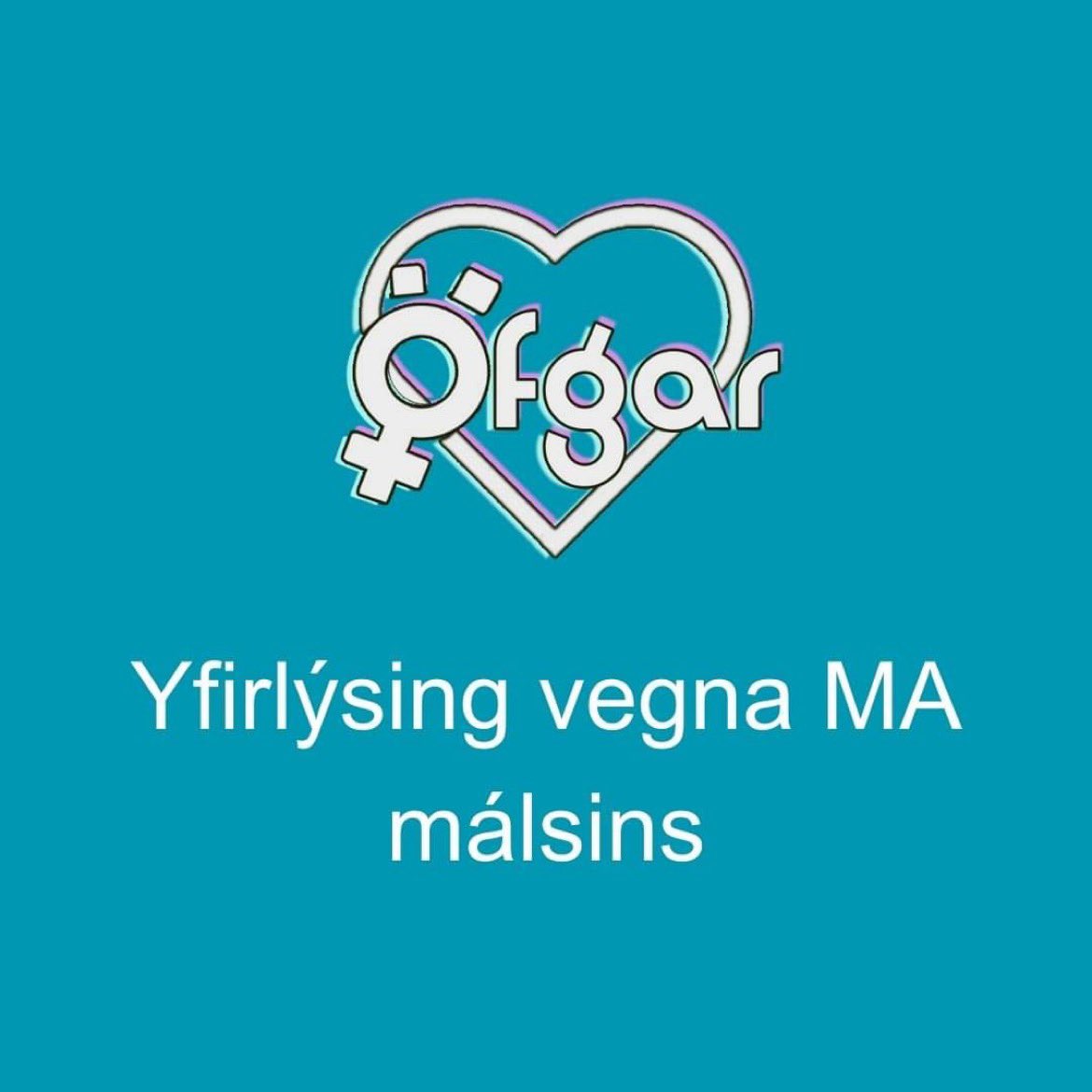 Öfgar tweet media