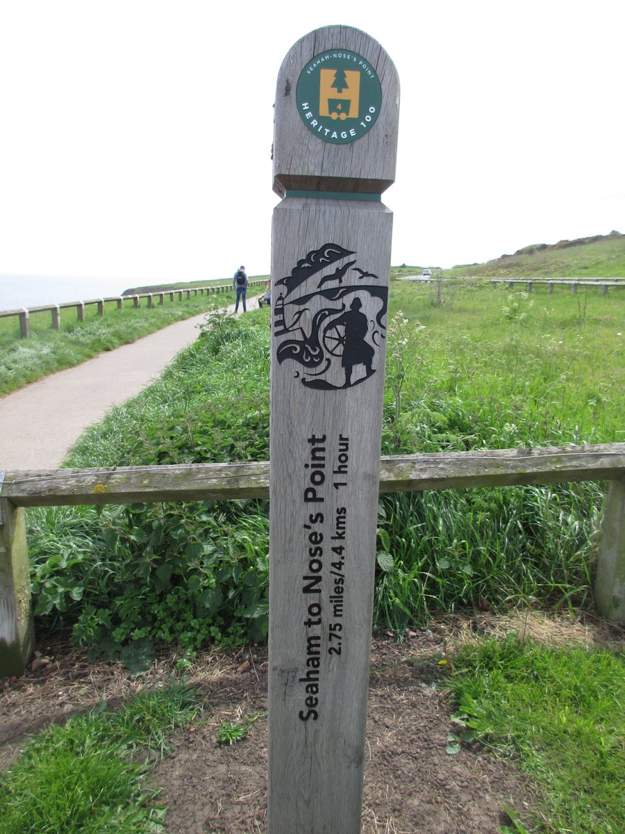 Wonderful walk on Durham Heritage Coast from @SeahamHallHotel @thisisdurham #durhamheritagecoast #yearofthecoast  #YOTC2023