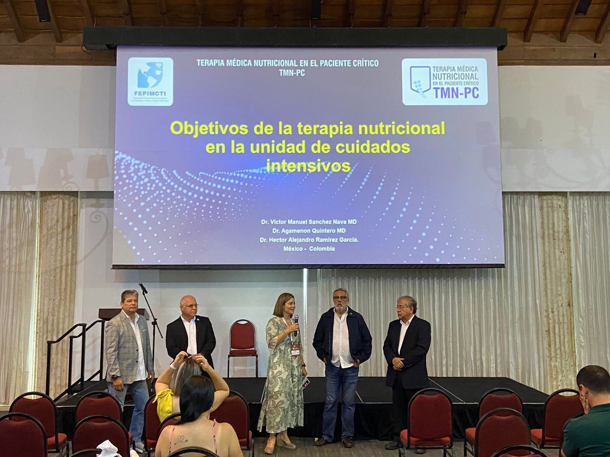 nutriclinicacol's tweet photo. Inicia nuestra jornada de cursos precongreso con los Fundamentos en terapia nutricional en cuidado crítico. https://t.co/B2cM2ZPCO1