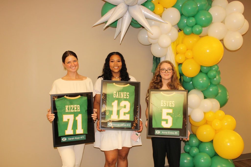 Special thanks to our three seniors who were great leaders for the team on and off the field.  They will be missed, but will go on to do great things in the future.   They definitely earned the G!