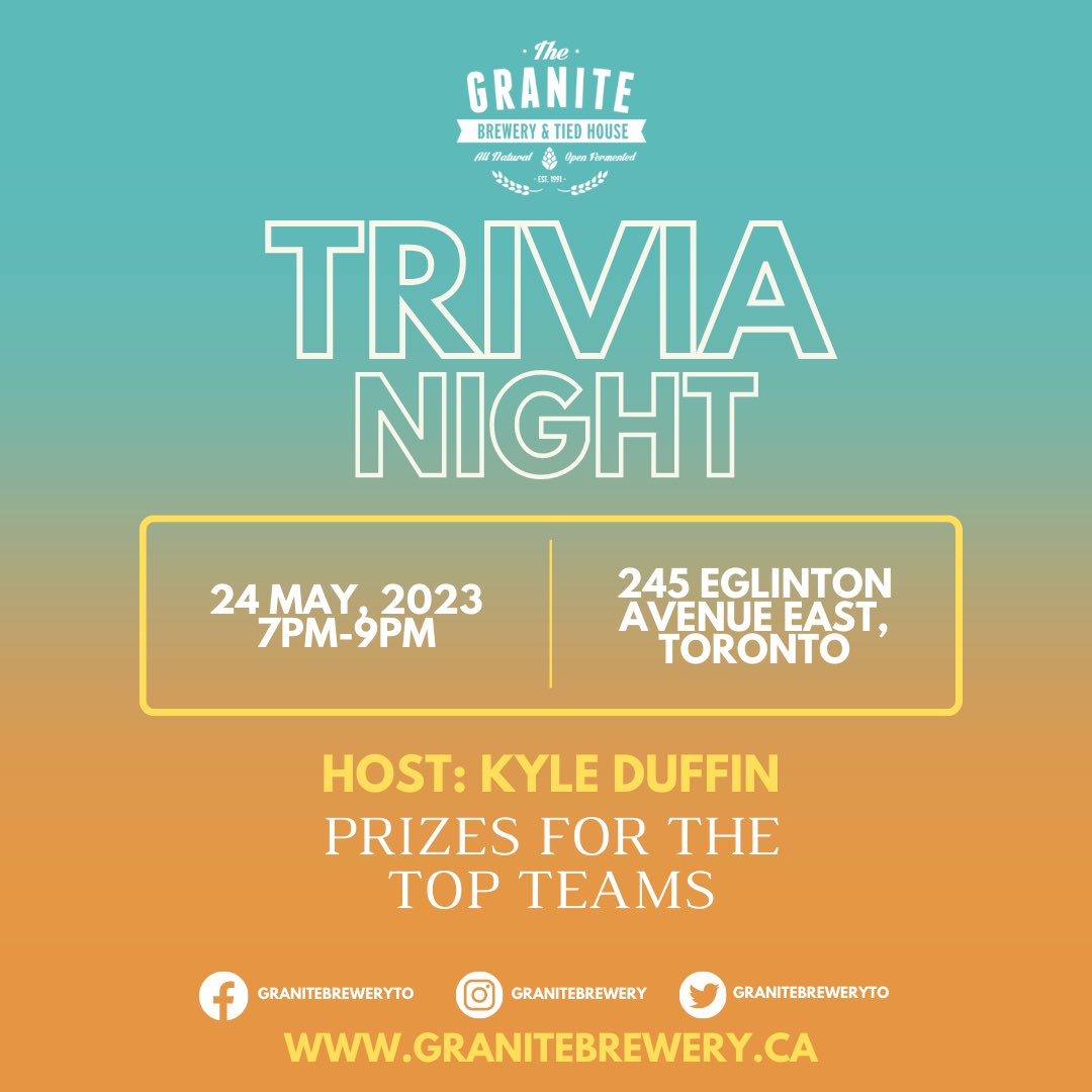 Granite Brewery tweet media