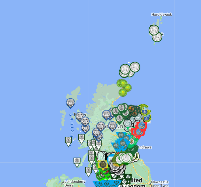MasonicMap's tweet photo. Most recent updates, provinces under @ScotsMasons ;
Lanarkshire Middle Ward
Lanarkshire Upper Ward
Linlithgowshire
Midlothian
Moray and Nairn
Orkney and Zetland
Perthshire East
Please check your own lodge and let me know any errors.
#ScottishFreemasons #MasonicMap https://t.co/WRcKxymhls