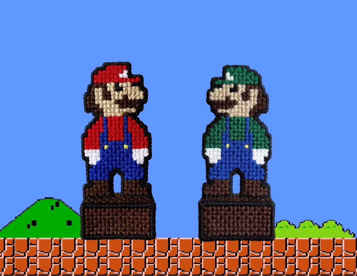 Happy #NationalBrothersDay!

Shop available Pop-up Mario Brothers in my Square shop:
justaskcassie.square.site/shop/mario-bro…

#brothersday #mariobros #supermariobros #marioandluigi #supermario #superluigi #brothers #nerddecor #gamerdecor #geekdecor #videogames #celebrateeveryday #nintendo