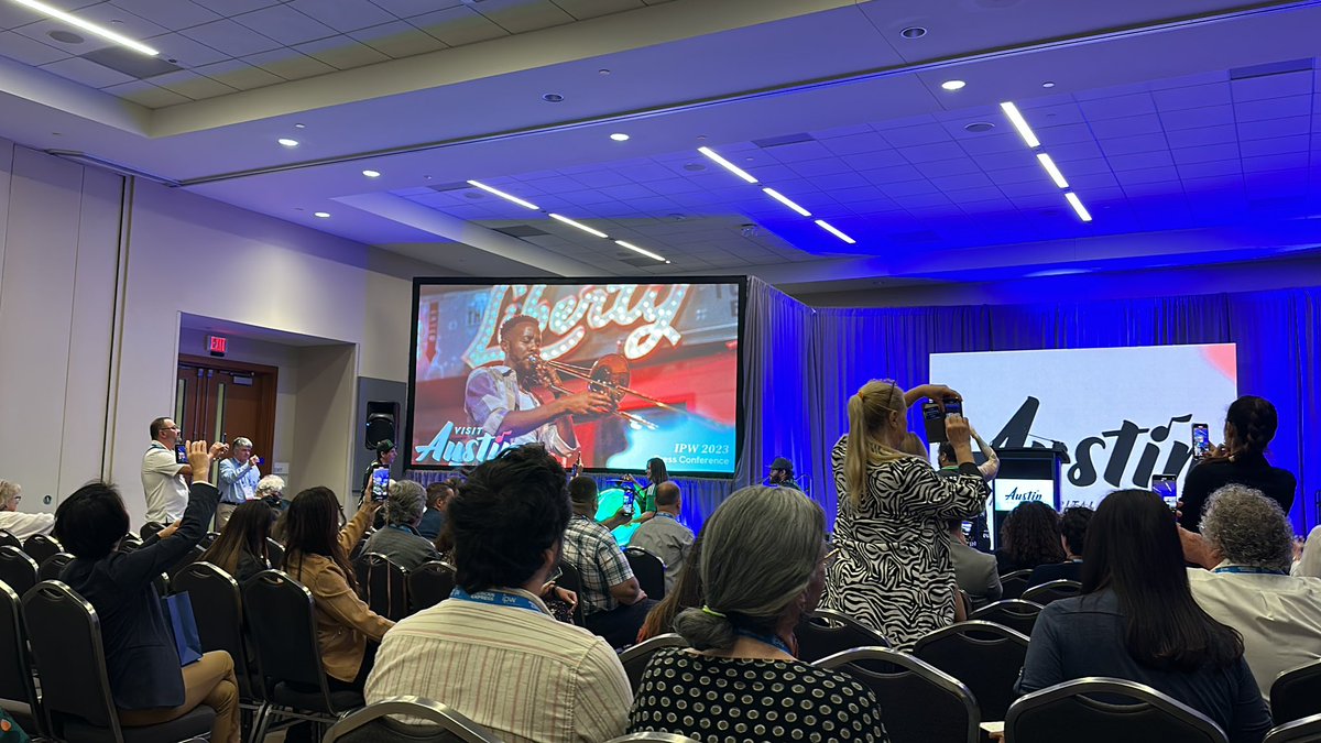 SOLD! They had me at that first eye-opening video of Austin. Have to get myself there now. #ipw23 #brandusa #sanantonio #austin