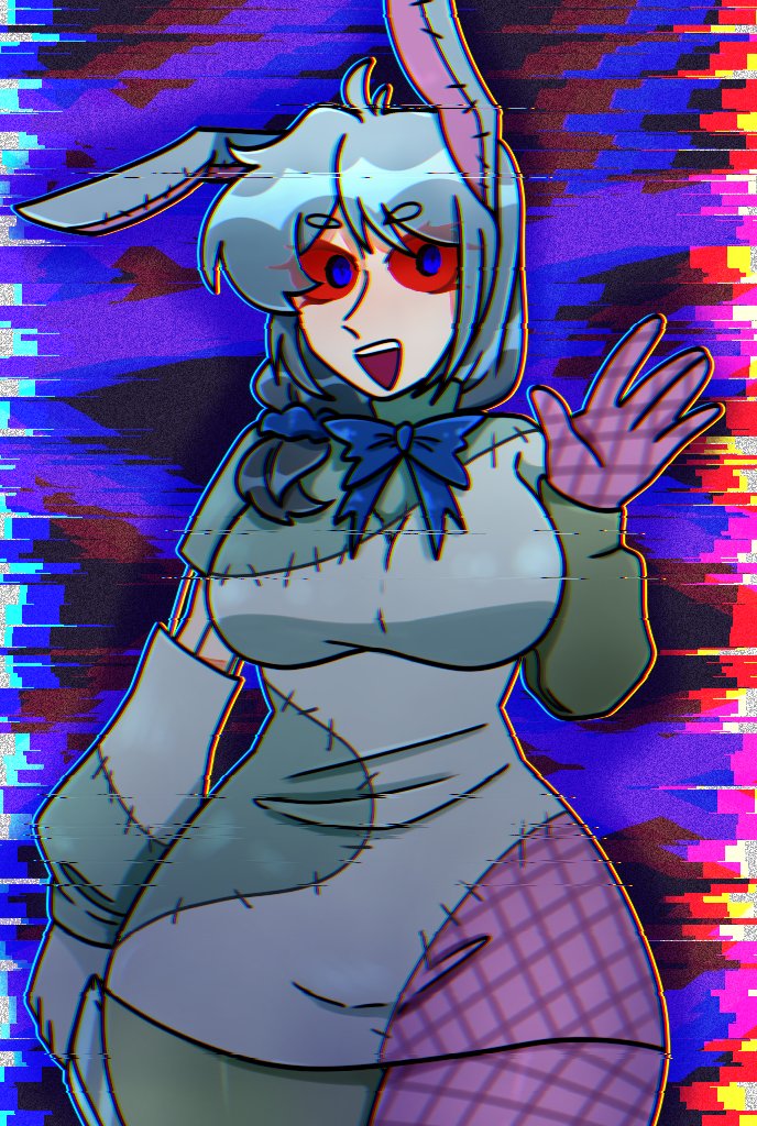 Gaiuki-COMMISSIONS OPEN on X: wip fanart of glitchtrap and vanny #FNAF #fnafsecuritybreach / X