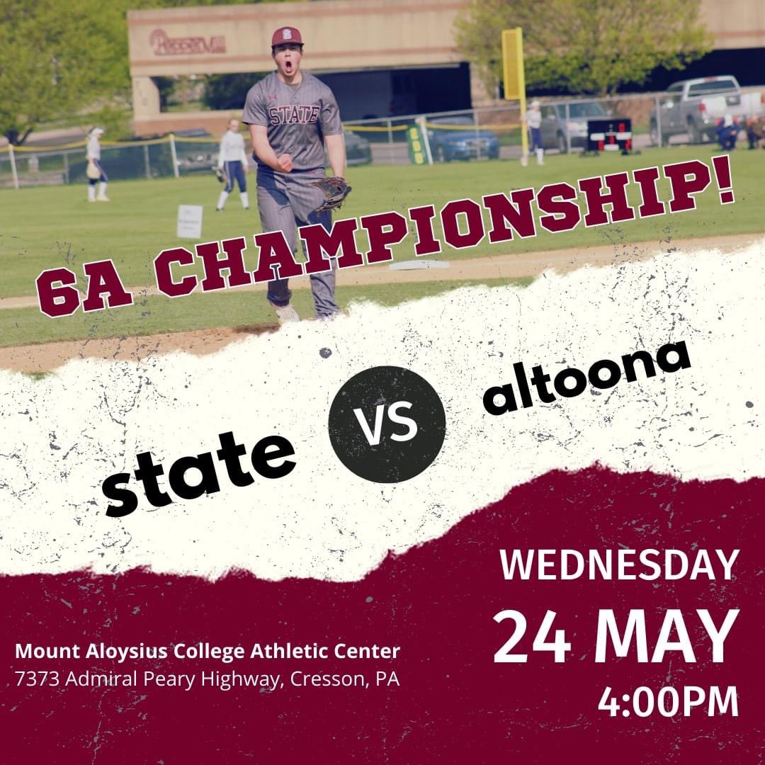 State High Baseball tweet media