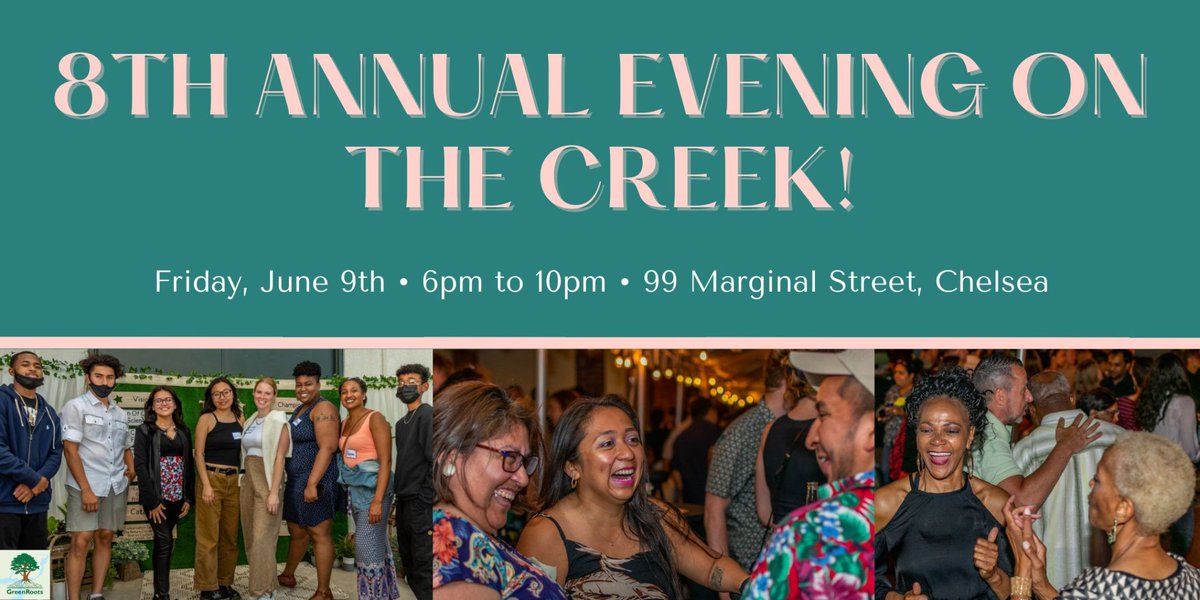 Don't miss our partner <a href="/GreenRootsEJ/">GreenRoots</a>'s Evening on the Creek celebration on Friday, June 9! 

Join for an evening of fun, live music and dancing, delicious local food, and great people as GreenRoots reclaims community access to the waterfront. Register: eventbrite.com/e/8th-annual-e…