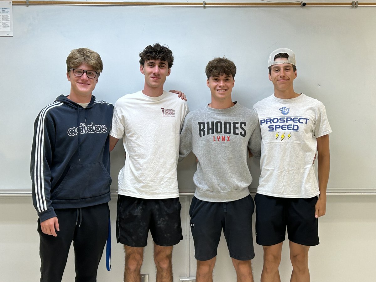 Mark Hanson will be joining the track and field team at Rhodes College! Congrats, Mark!