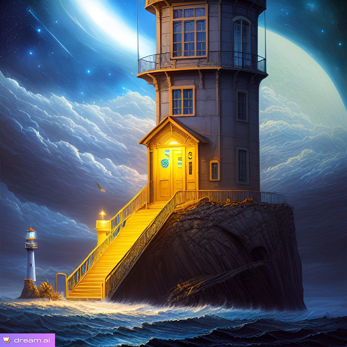 hashtag_clue's tweet photo. the "light house of the alien realm"

-somehow finding this [knowledge coin] unlocks this...

...*your in game {data storage} has now doubled, for free... https://t.co/0LvWWZiKGI