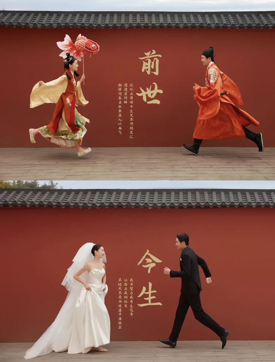 中国のウェディングフォトが素敵すぎる！「前世と今世」がテーマ！！