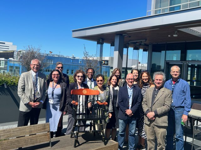 Dr. Le Grange and other Endowed/Distinguished Professors in the Department of Psychiatry at UCSF were honored at a recent departmental celebration in brilliant Spring weather on May 16 on the garden terrace at the Pritzker Building in SF!