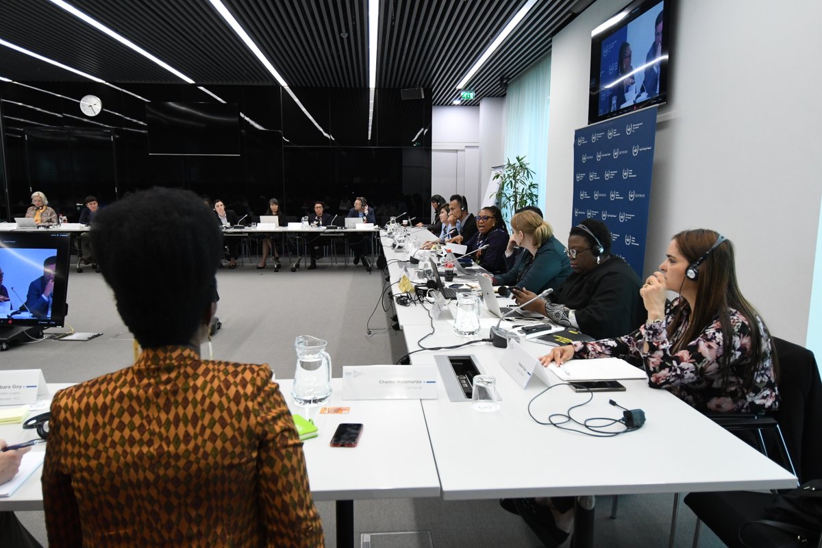 IntlCrimCourt's tweet photo. #ICC Office of the Prosecutor staff &amp; Prosecutor #KarimAAKhanKC engage w/ civil society groups at conclusion of roundtable on gender persecution:

🤝Discussing ways of deepening cooperation w/ CSOs in the field
📔 Identifying CSO capacity &amp; training needs to address w/ OTP https://t.co/ZUGG1yBY4x