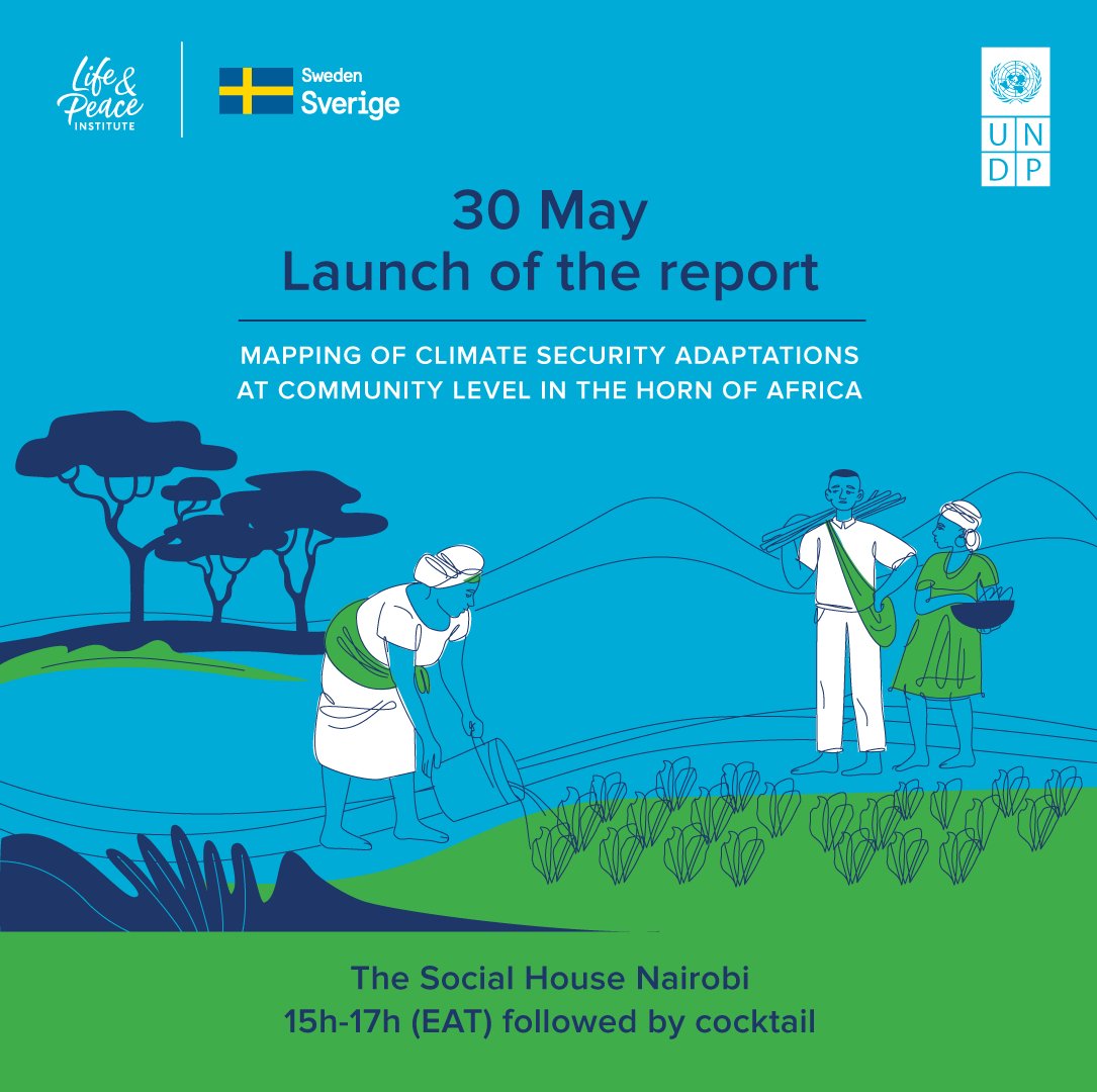 Stay tuned for the upcoming release of a new report by UNDP and @LPI_voices on climate security and its impact on communities in the Horn of Africa.

How are communities adapting in these rapidly changing conditions?

🗓 Save the date: 30 May 2023