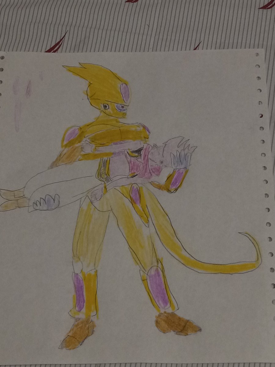 AngelRiveraAng2's tweet photo. Malachi he's angry after he turned his golden form Jaspen  she's very hurt bad pain but she's still alive https://t.co/zdBiz8xJ2E