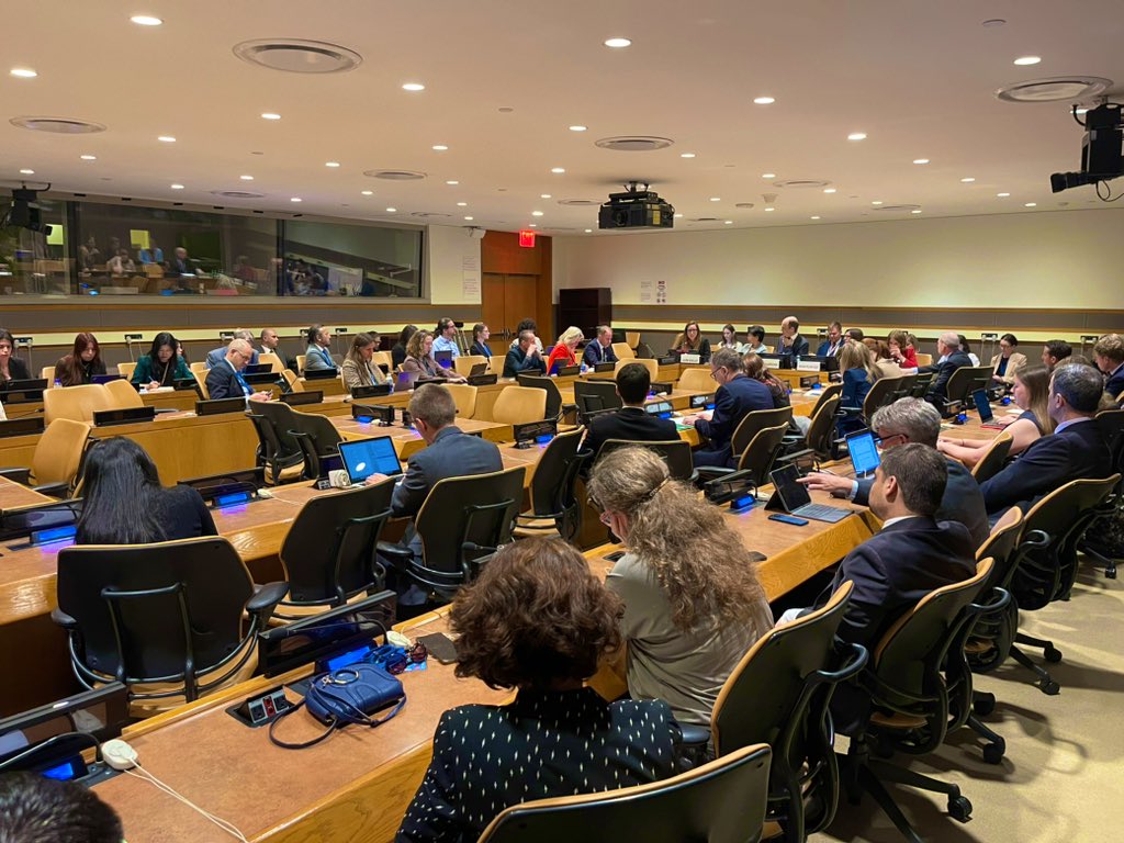The use of Explosive Weapons in Populated Areas (EWIPA) is becoming a horrifyingly common trend in armed conflicts.

As part of #PoCWeek2023, 🇦🇹 hosted a side event on #ProtectingCivilians from the use of #EWIPA. 

Special thanks to the speakers for their contributions!